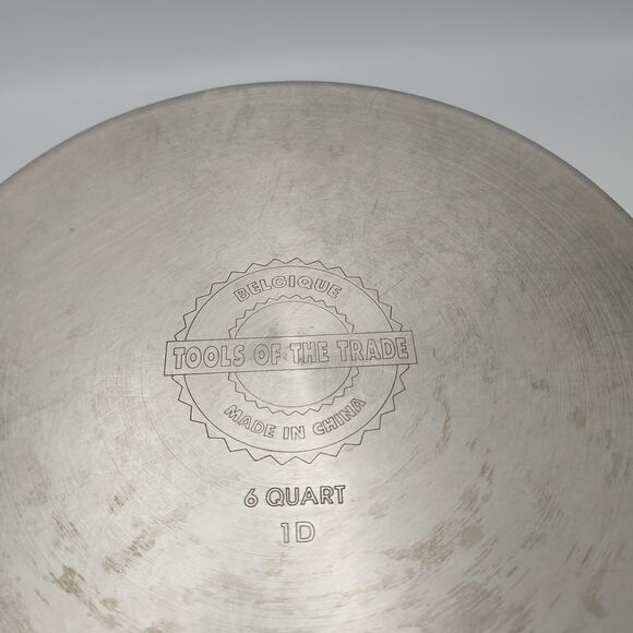 Vtg Belgique Tools Of The Trade 6 Qt Stainless Steel Stock Pot No Lid - Picture 5 of 5